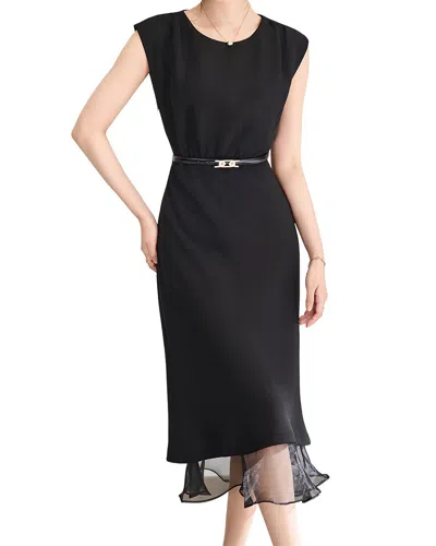 Wlzd Midi Dress In Black
