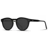 Wmp Eyewear Women's Tate Round Polarized Sunglasses In Black In Black