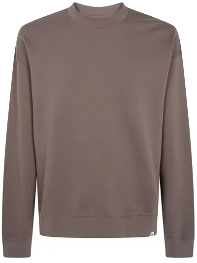 Woc Atlanta Round-neck Long-sleeve Sweatshirt In Brown