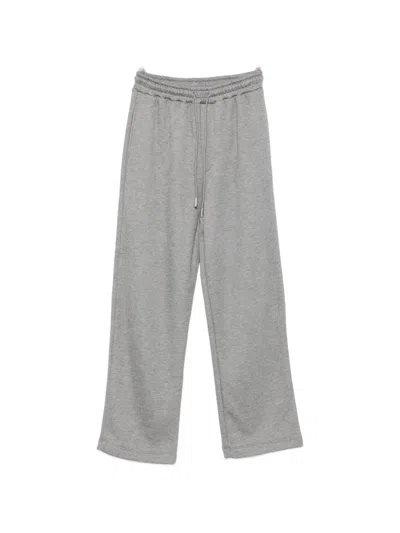Woc Cajamarca Drawstring-waist Track Pants In Grey