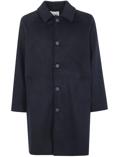 Woc Coat Long "xian" In Blue