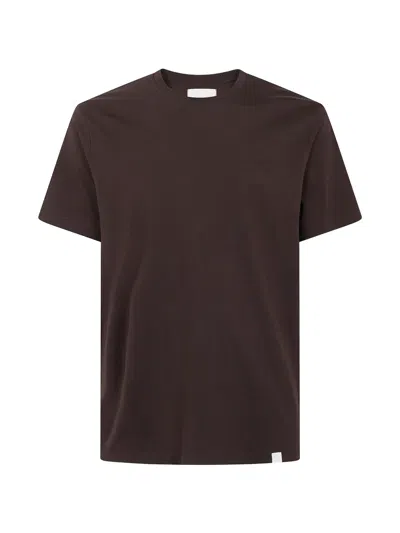 Woc Crew-neck T-shirt In Brown