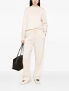 Woc Drawstring Track Pants In Neutral