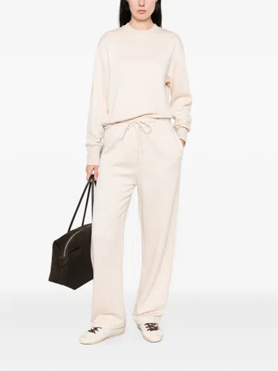 Woc Drawstring Track Pants In Neutral