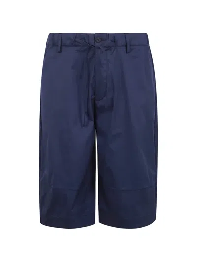 Woc Drawstring-fastening Shorts In Blue