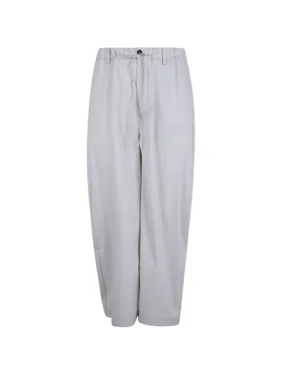 Woc Drawstring-fastening Trousers In Gray