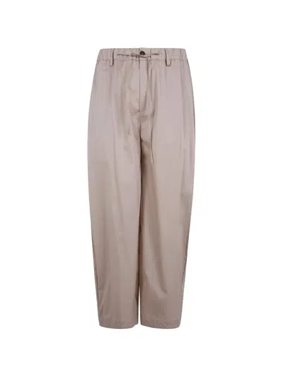 Woc Drawstring-fastening Trousers In Neutral