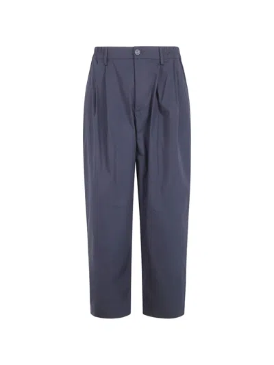Woc Elasticated-waist Trousers In Blue