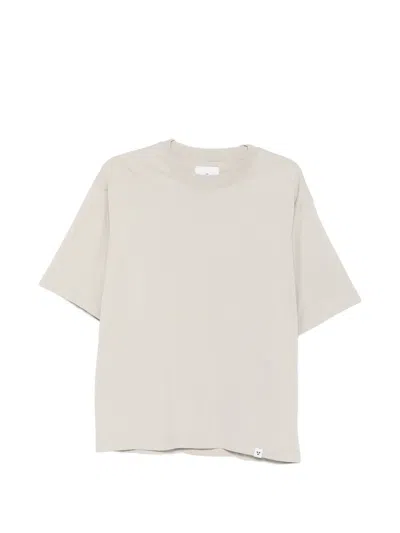 Woc Firenze Round-neck T-shirt In Gray
