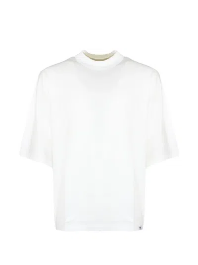 Woc Funnel Neck T-shirt In White