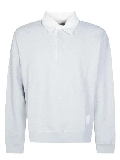 Woc Lincoln Sweatshirt Polo In White