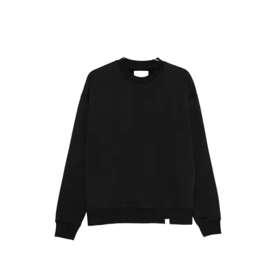 Woc Logo-patch Sweatshirt In Black