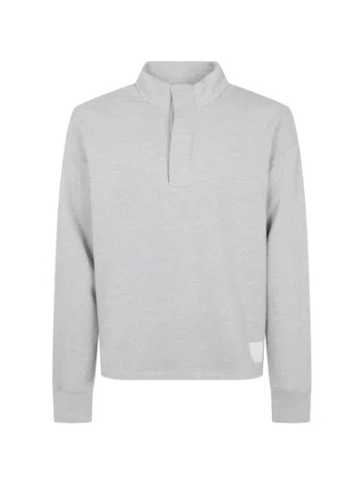 Woc Logo-patch Sweatshirt In Gray