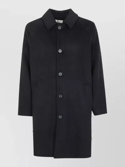 Woc Long Coat In Burgundy