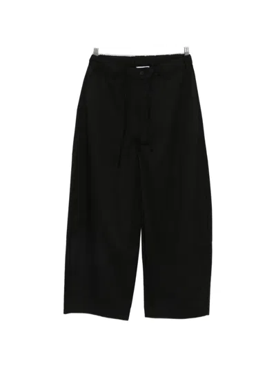 Woc Manaus Drawstring Trousers In Black