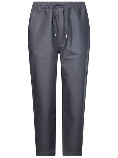 Woc Buenos Aires Drawstring Trousers In Gray
