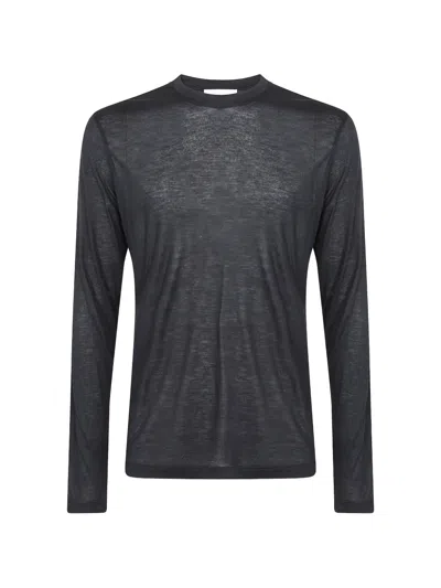 Woc Pau Long-sleeve Round-neck T-shirt In Multi