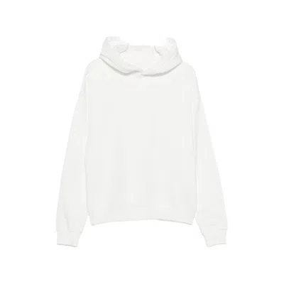 Woc Phoenix Ribbed-trim Hoodie In White
