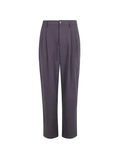 Woc Pleated Trousers In Gray