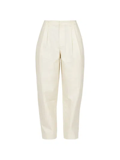 Woc Pleated Trousers In Gray