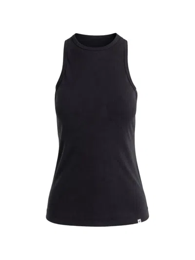 Woc Ribbed Top In Black