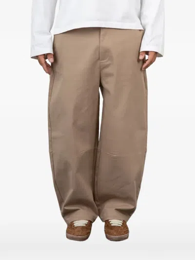 Woc Straight-leg Trousers In 뉴트럴