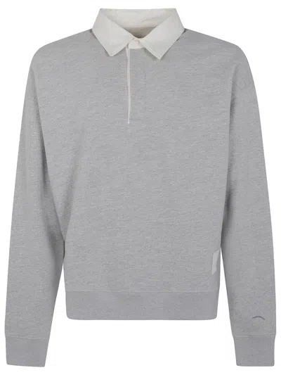 Woc Sweater Polo Neck "lincoln" In Gray