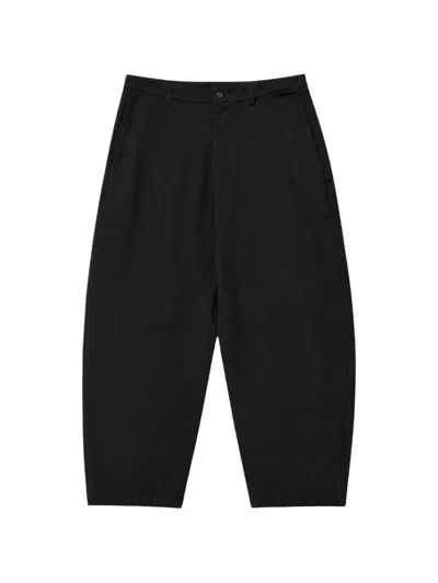 Woc Tapered-leg Trousers In Black