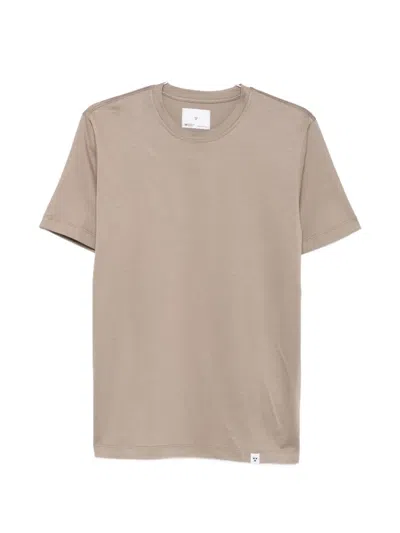 Woc Toledo Round-neck T-shirt In Brown