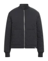 Woc Writing On Cover Man Jacket Black Size L Polyamide, Elastane