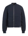 Woc Writing On Cover Man Jacket Midnight Blue Size L Polyamide, Elastane In Blue