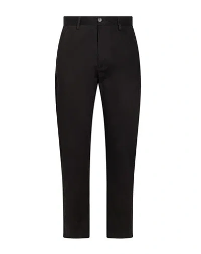 Woc Writing On Cover Man Pants Black Size S Cotton, Elastane