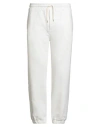 Woc Writing On Cover Man Pants White Size Xl Cotton, Pes