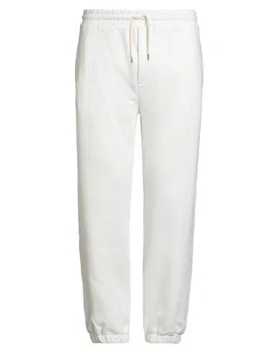 Woc Writing On Cover Man Pants White Size Xl Cotton, Pes