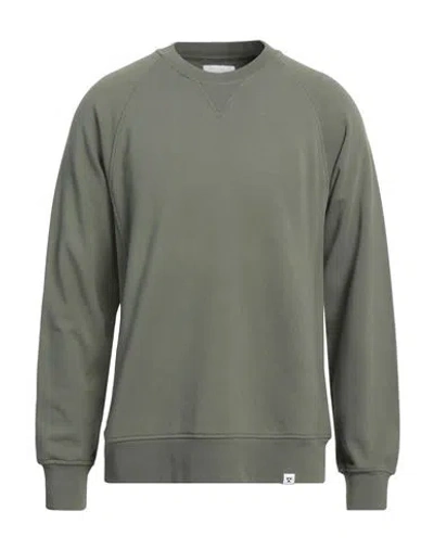 Woc Writing On Cover Man Sweatshirt Military Green Size S Cotton