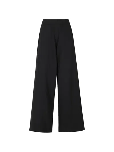 Woc Yolosa Wide-leg Track Pants In Black