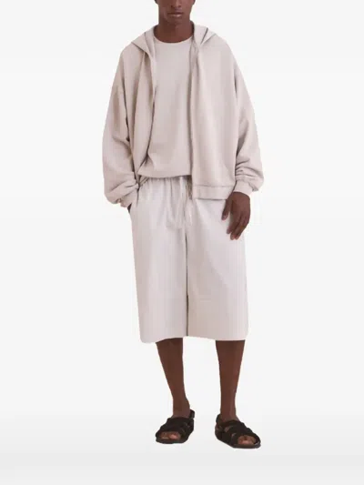 Woc Zip-up Hoodie In Neutral