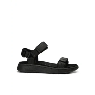 Woden Line Sandal Black