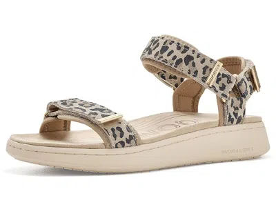 Woden Line Suede Sandals In Brown