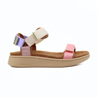 Woden Women's Line Butter Sandal In Multi