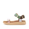 Woden Women's Line Lite Sandals In Algae Multi In Multi