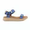 Woden Women's Line Old Denim Sandal In Blue