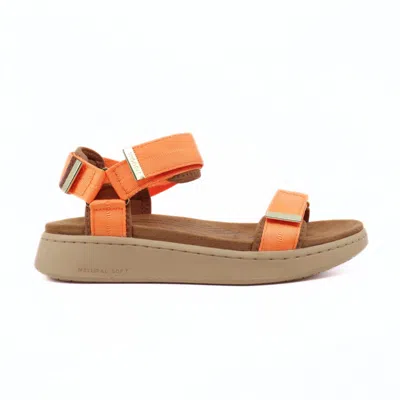 Woden Women's Line Sandals In Tiger In Multi