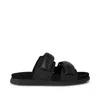 Woden Women's Lisa Leather Sandal In Black In Multi