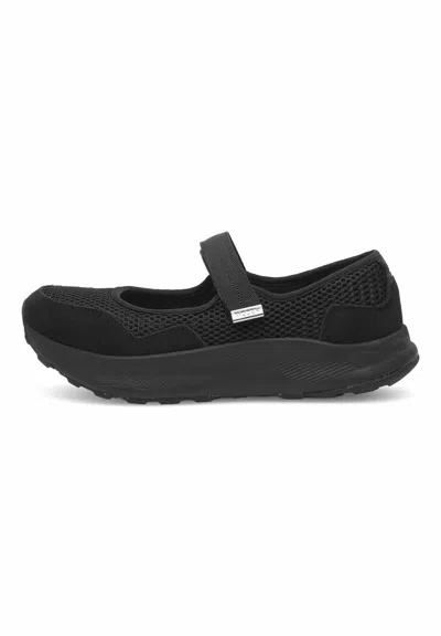 Woden Women's Mary Mesh Ballerina Flat In Black