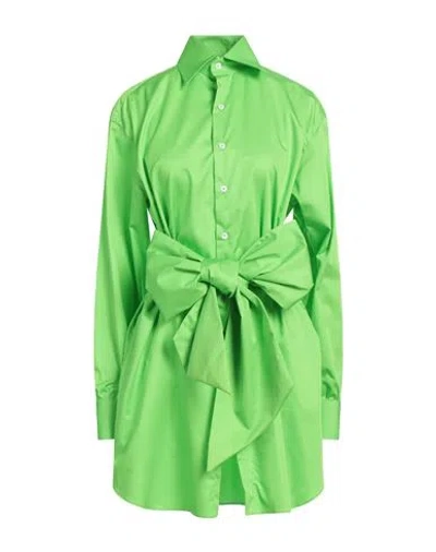 Woera Woman Shirt Acid Green Size 1 Cotton