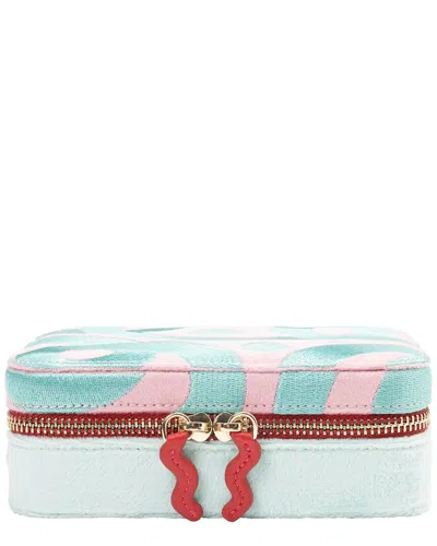 Wolf 1834 Bea Bongiasca Travel Zip Case In Green