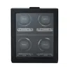 Wolf British Racing 4-piece Watch Winder In Black