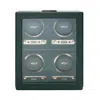 Wolf British Racing 4-piece Watch Winder In Green