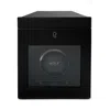 Wolf British Racing Single Watch Winder With Storage In Black